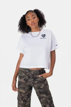 Adika Tops Champion // Back Print Relaxed Tee