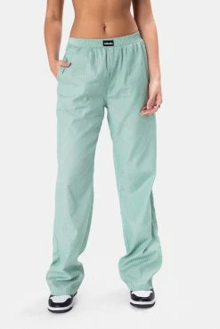 Adika Colburn Pinstripe Wide Pants Clothing