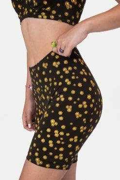 Adika OUTLET Flourishes Printed Biker Shorts