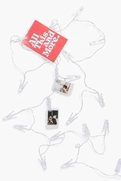 Adika Snap Photo-Clip String Lights Home