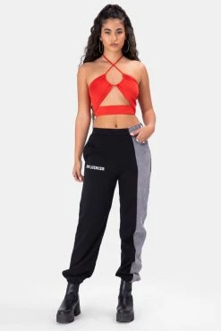 Adika Torch Cut-Out Halter Top OUTLET