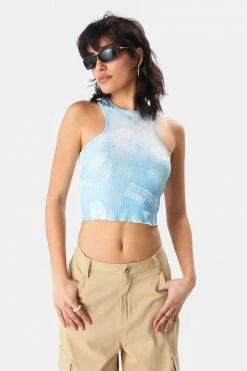 Adika Skiezo Printed Tank Top