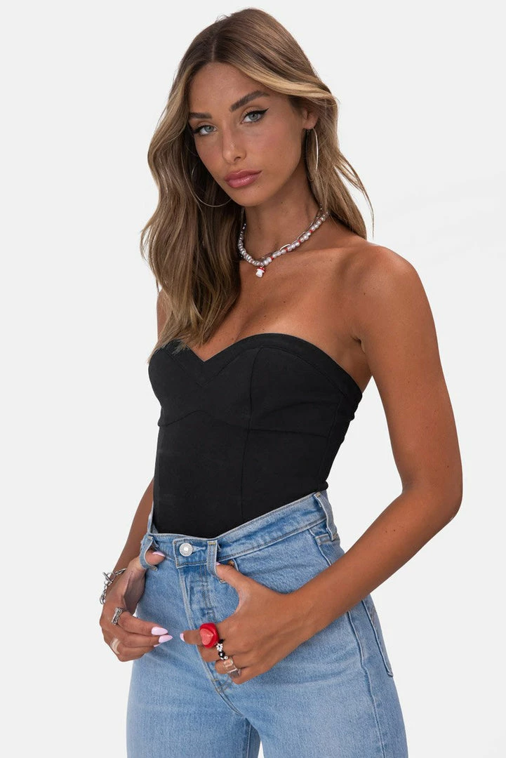 Brand new ❤️ Adika Typo Corset-Style Bodysuit 💯 1 Adika Typo Corset-Style Bodysuit