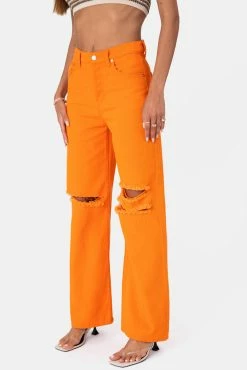 Cheapest ๐คฉ Adika Blaine Ripped ๐ Jeans | WIDE ๐ 7 Adika Blaine Ripped Jeans | WIDE