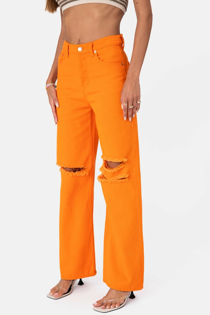 Cheapest ๐คฉ Adika Blaine Ripped ๐ Jeans | WIDE ๐ 3 Adika Blaine Ripped Jeans | WIDE