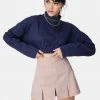 Adika Glyde Front Zip Cropped Top