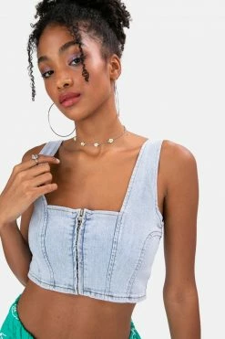Adika Cusack Denim Top
