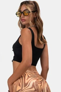 Best Sale ⭐ Adika Diva Tie-Front Crop Top OUTLET 🛒 8 Adika Diva Tie-Front Crop Top OUTLET