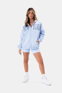 Adika NEW YORK Oversized Zipped Hoodie