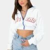 Adika LEGEND Cropped Zipped Hoodie