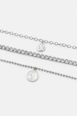 Adika Accessories Rufus Layered Medallion Necklace