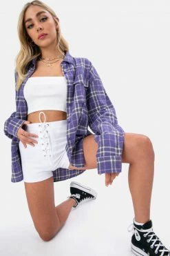 Adika OUTLET Ribbed Drawstring Shorts