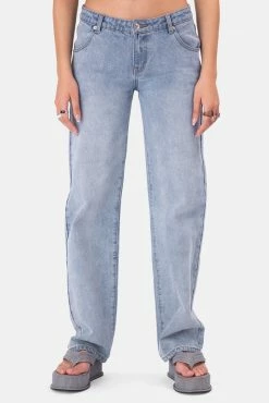 Adika Grimes Low Rise Jeans | WIDE