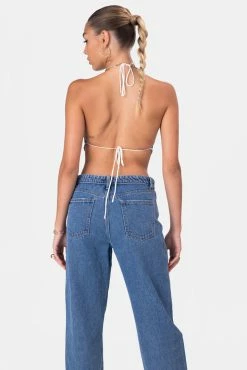 Adika Clothing Dynasty Handkerchief Halter Top