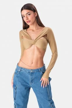 Adika Clothing Ludacris Cut-Out Crop Top