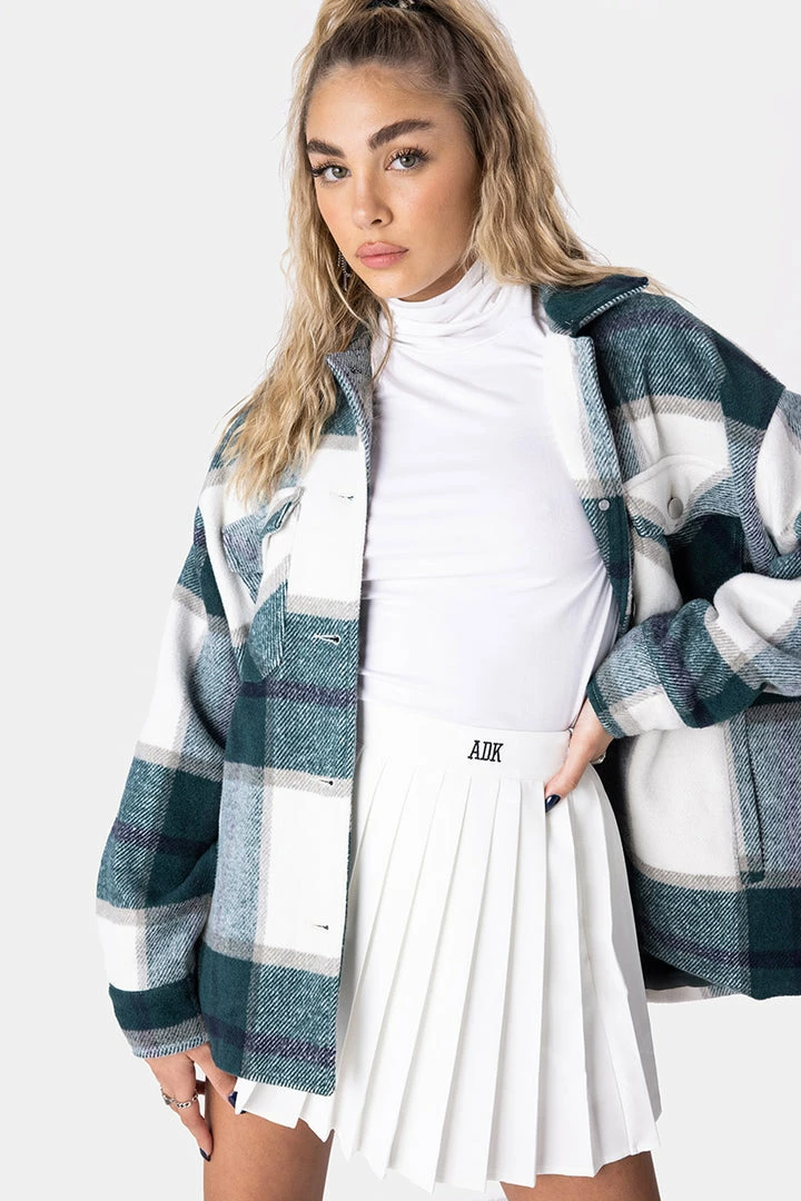 Cheapest ๐งจ Adika Forest Oversize Plaid Jacket ๐ฅฐ 3 Adika Forest Oversize Plaid Jacket