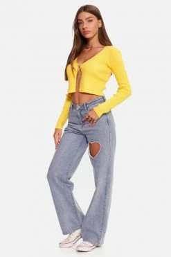 Adika Clothing JEALOUS Metallic Detail Cardigan