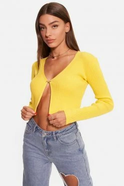 Adika Clothing JEALOUS Metallic Detail Cardigan