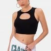 Adika OUTLET Tanks Cut-Out Cropped Top
