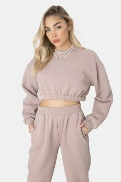 Adika STRESS LESS Cropped Sweatshirt