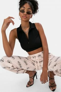 Adika OUTLET Kinsley Front Zip Crop Top