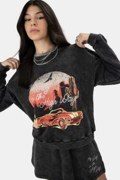 Adika MY WAY Washed Sweatshirt OUTLET