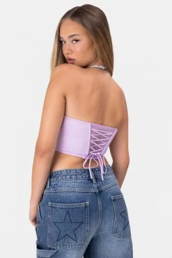Adika Hampton Cupped Corset Crop Top OUTLET