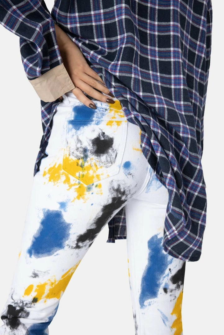 Budget 🌟 Adika Rukasini Spray Paint 👖 Jeans | STRAIGHT OUTLET 🤩 4 Adika Rukasini Spray Paint Jeans | STRAIGHT OUTLET