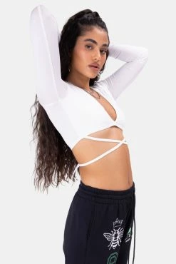 Adika Holltis Wrap Crop Top Clothing