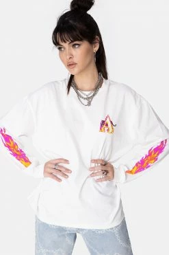 Cheapest ⭐ Adika OUTLET ON-FIRE Oversize Tee 👏 8 Adika OUTLET ON-FIRE Oversize Tee