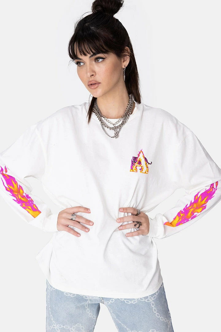 Cheapest ⭐ Adika OUTLET ON-FIRE Oversize Tee 👏 3 Adika OUTLET ON-FIRE Oversize Tee