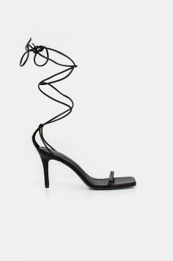 Adika Daquiri Tie-Straps Heeled Sandals