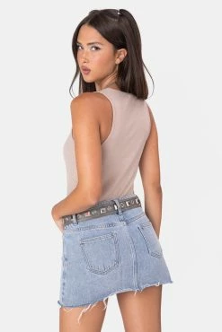 Cheap 😀 Adika Bird Ribbed Top 🛒 8 Adika Bird Ribbed Top