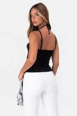 Deals 🥰 Adika OUTLET Brunch Halter-Detail Top 🛒 8 Adika OUTLET Brunch Halter-Detail Top