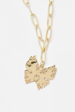 Adika Blaze Butterfly Necklace OUTLET