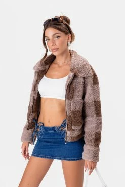 Adika Audrene Faux Shearling Jacket