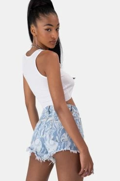 Buy 🎁 Adika CHOP CHOP Embroidery Crop Top OUTLET 💯 8 Adika CHOP CHOP Embroidery Crop Top OUTLET