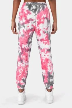 Adika Blush Tie-Dye Sweatpants OUTLET