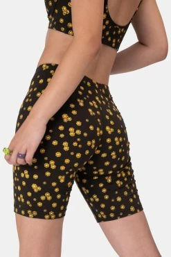 Adika OUTLET Flourishes Printed Biker Shorts