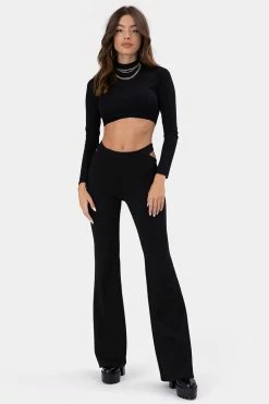 Adika Halo Open-Back Crop Top