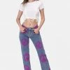Adika Peace-Out Graffiti Print Jeans | STRAIGHT Clothing