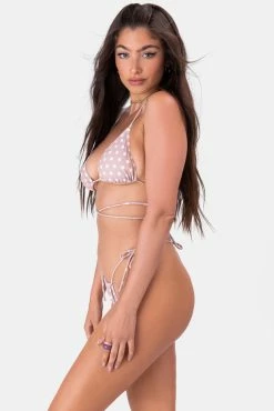 Adika OUTLET Spots Triangle Bikini Top