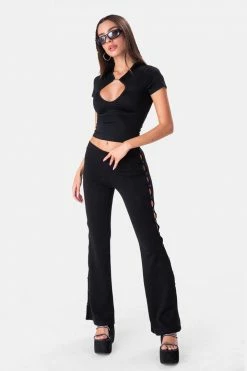 Adika Best Sellers SO JEALOUS Cut-Out Crop Top