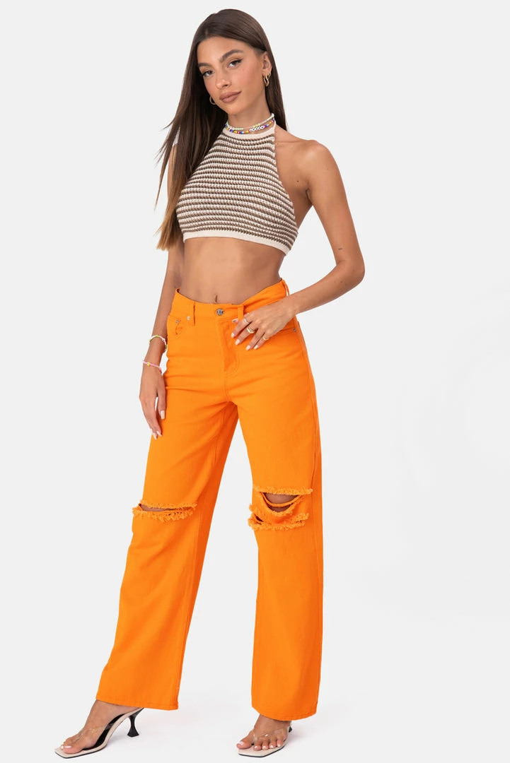 Cheapest ๐คฉ Adika Blaine Ripped ๐ Jeans | WIDE ๐ 1 Adika Blaine Ripped Jeans | WIDE