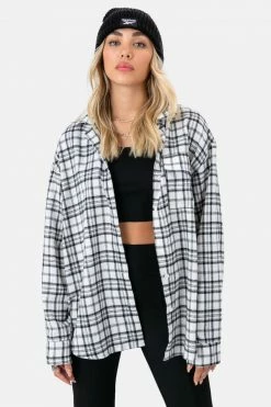 Adika Axel Oversize Plaid Shirt