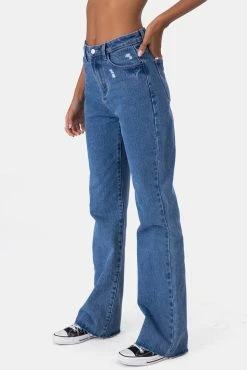 Adika Antonio Raw-Hem Jeans | WIDE