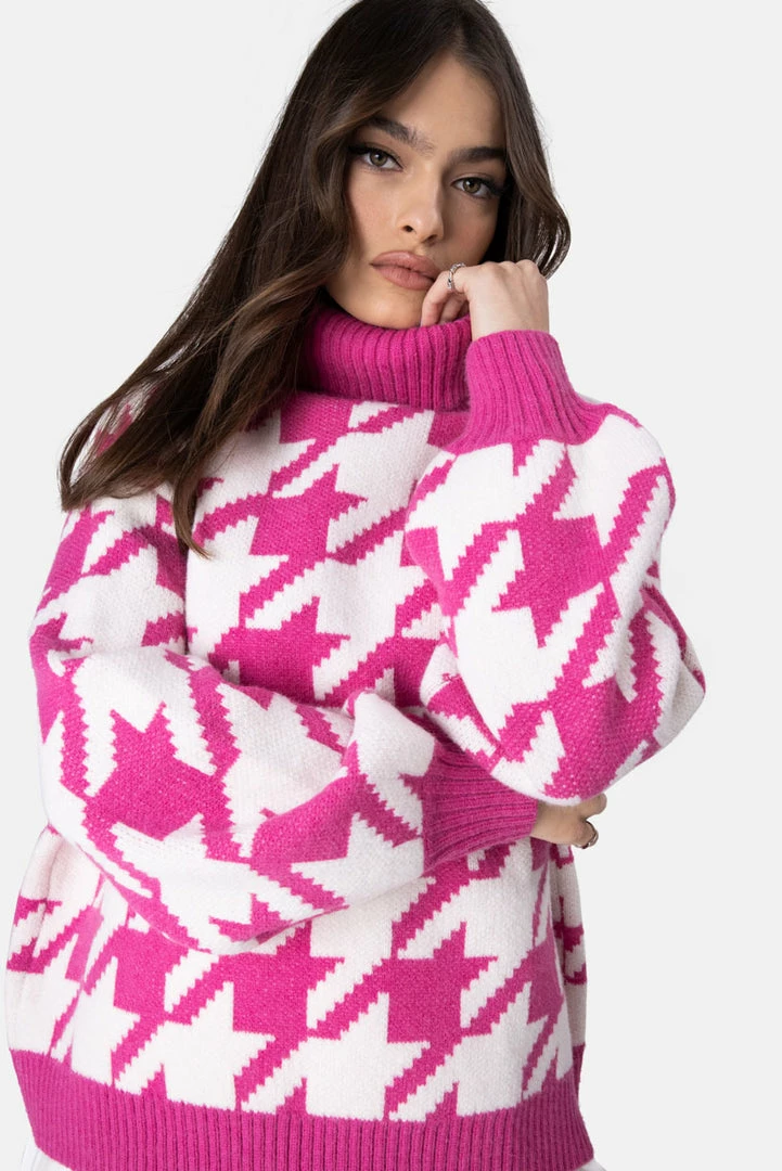 Flash Sale 🎁 Adika Puppytooth Turtleneck Sweater 😍 3 Adika Puppytooth Turtleneck Sweater