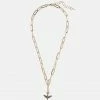 Adika Flight Link Chain Pendant Necklace
