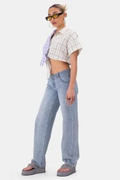 Adika Grimes Low Rise Jeans | WIDE