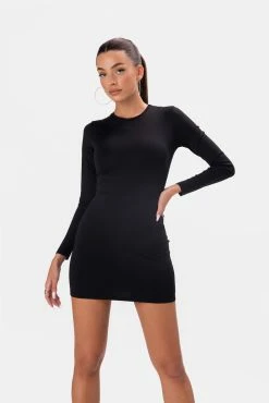 Adika Swish Strappy-Back Mini Dress